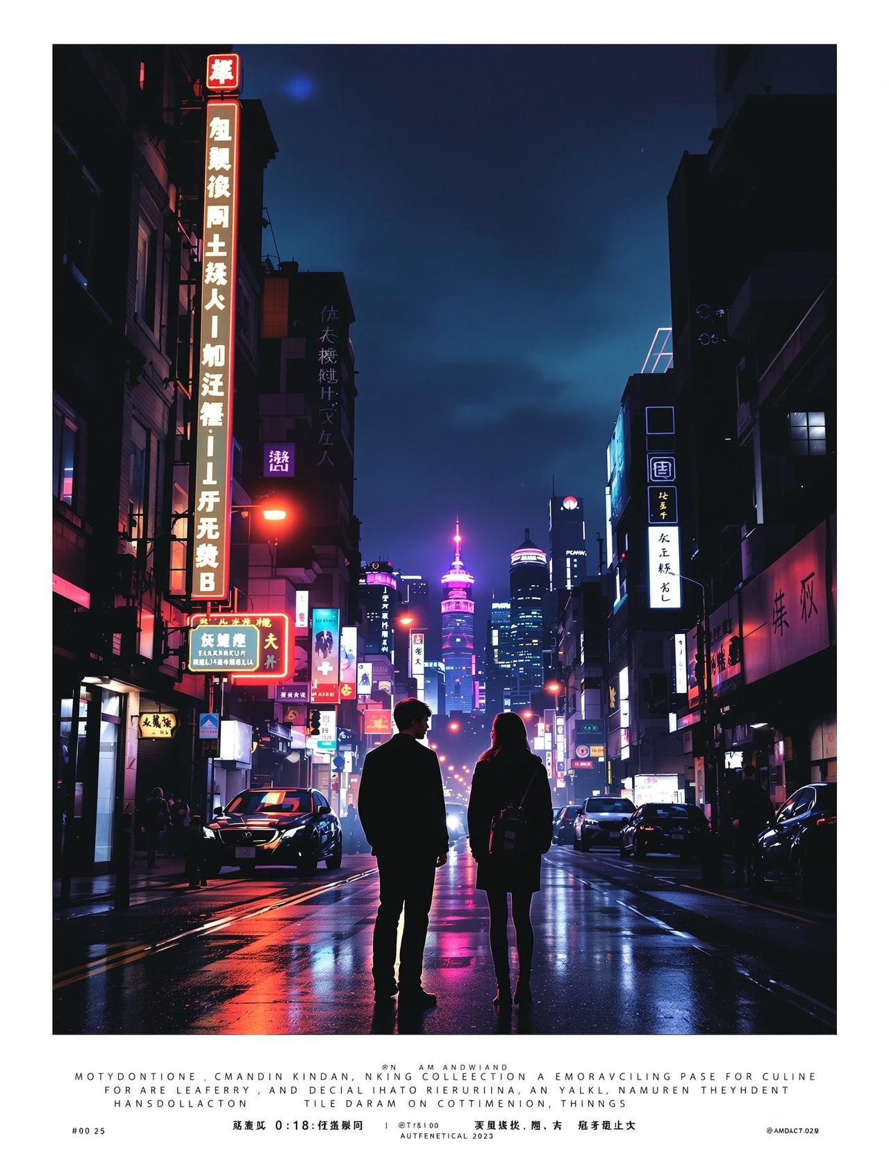 夫妻影院作品《都市追光者》封面海报